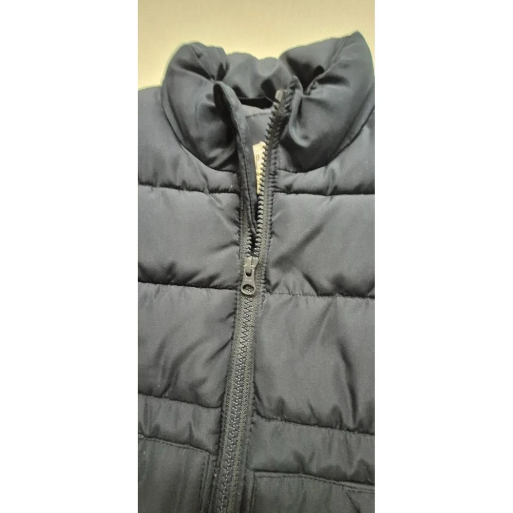 Gap Kids unisex navy blue full zip‎ puffer jacket sz XS outdoors